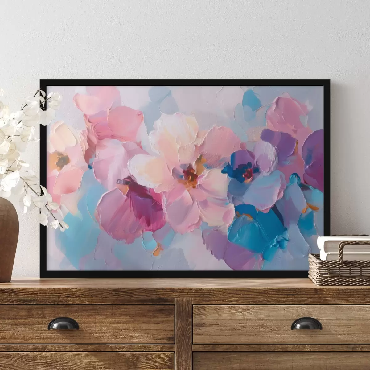 Plakāts Abstrakti ziedi f45232