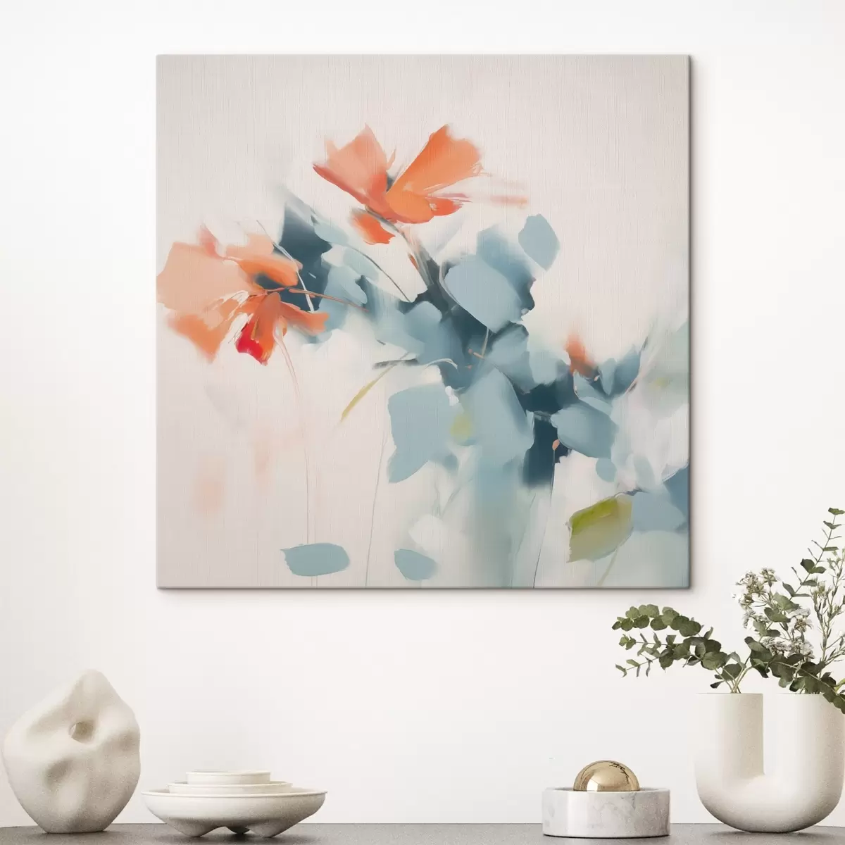 Glezna Abstraktā ziedu imitācijas glezniecība s45303