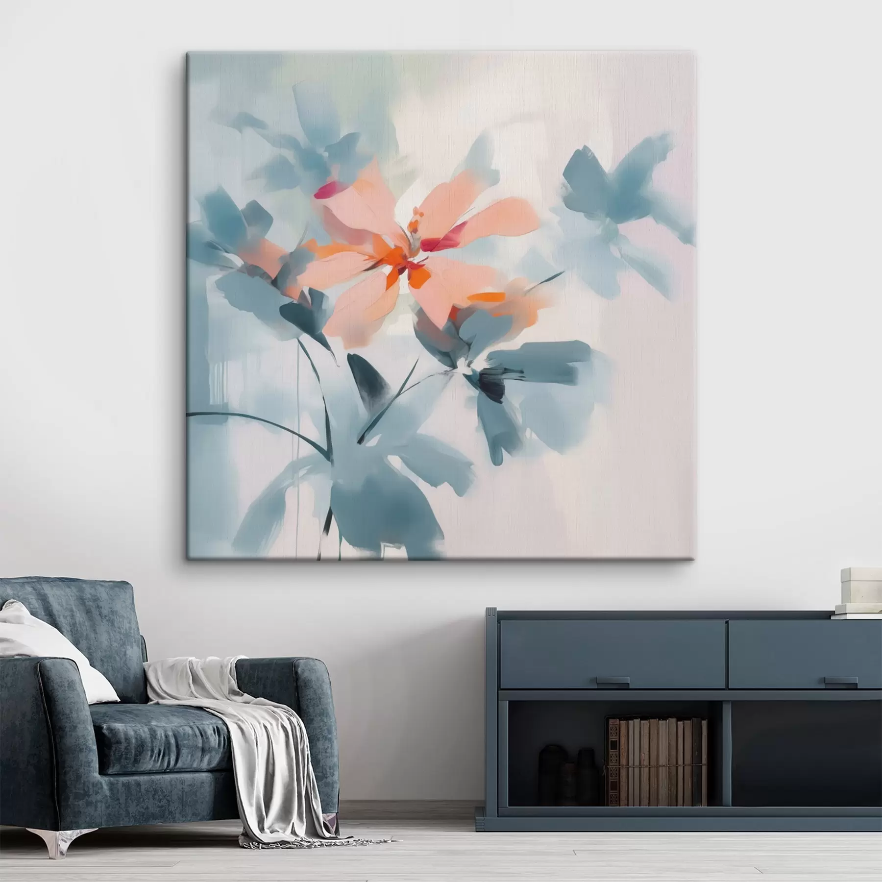 Glezna Abstrakti ziedi s45304