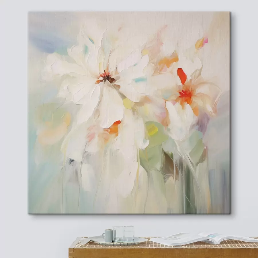 Glezna Ziedu imitācija glezniecība s45306