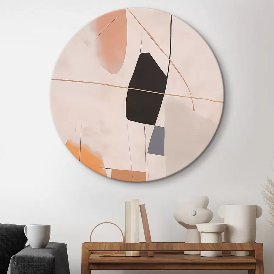 Glezna Ģeometriskā abstrakcija r45299