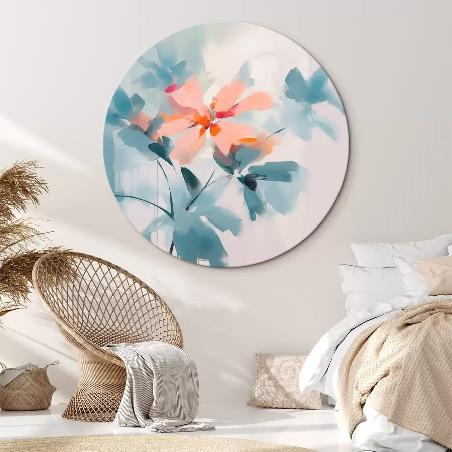 Glezna Abstrakti ziedi r45304