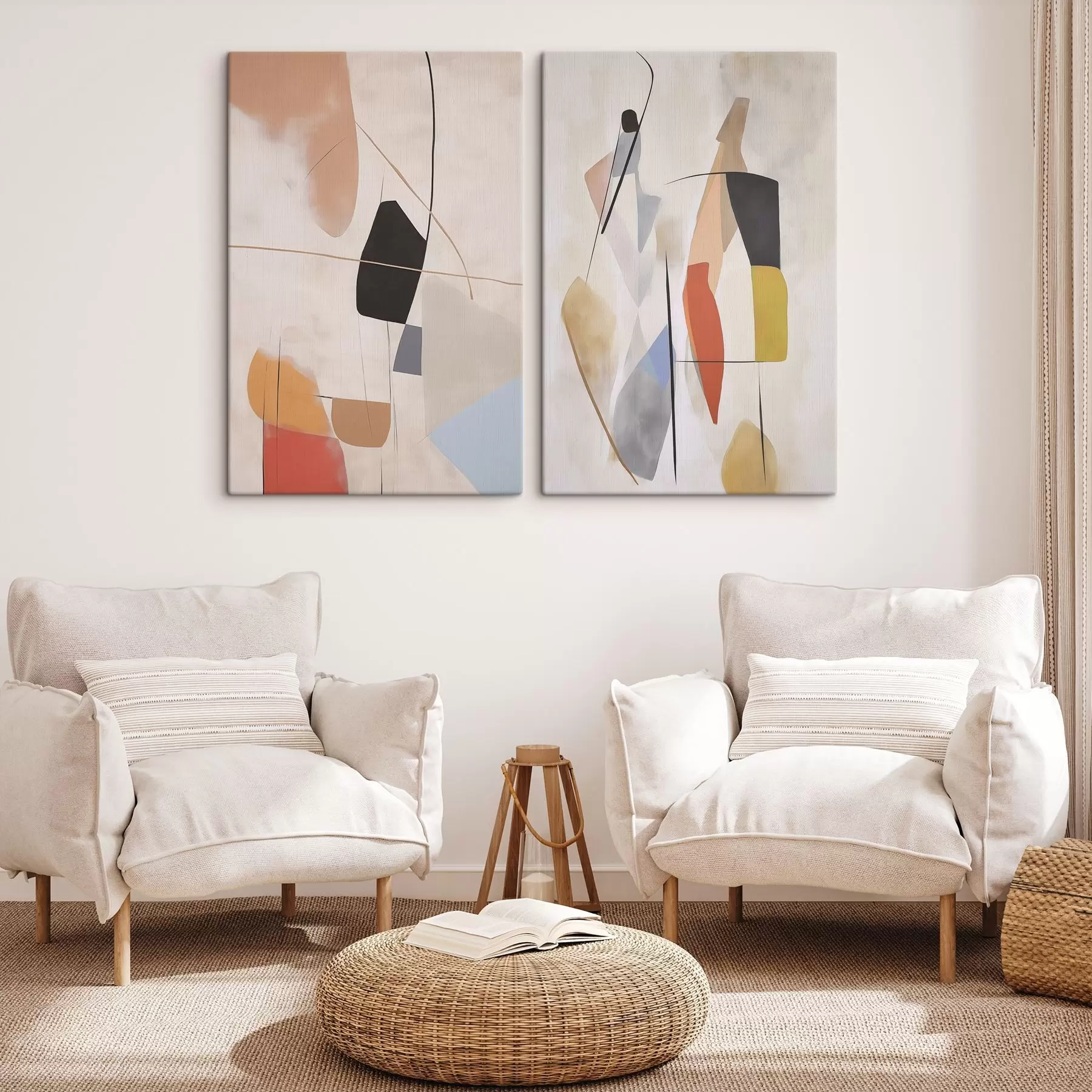 Glezna Ģeometriskā abstrakcija m00562