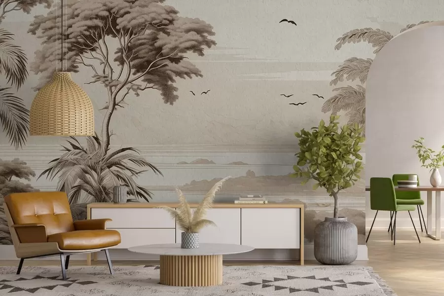 Fototapetes Koki pie apvāršņa w04363