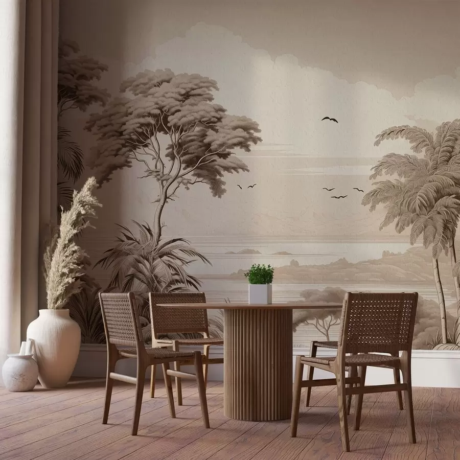 Fototapetes Koki pie apvāršņa w04363