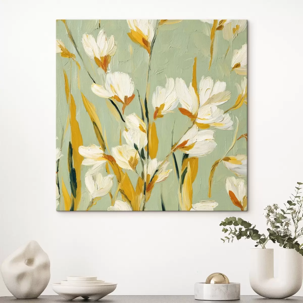 Glezna Spilgta kompozīcija apjomīgā stilā s45264