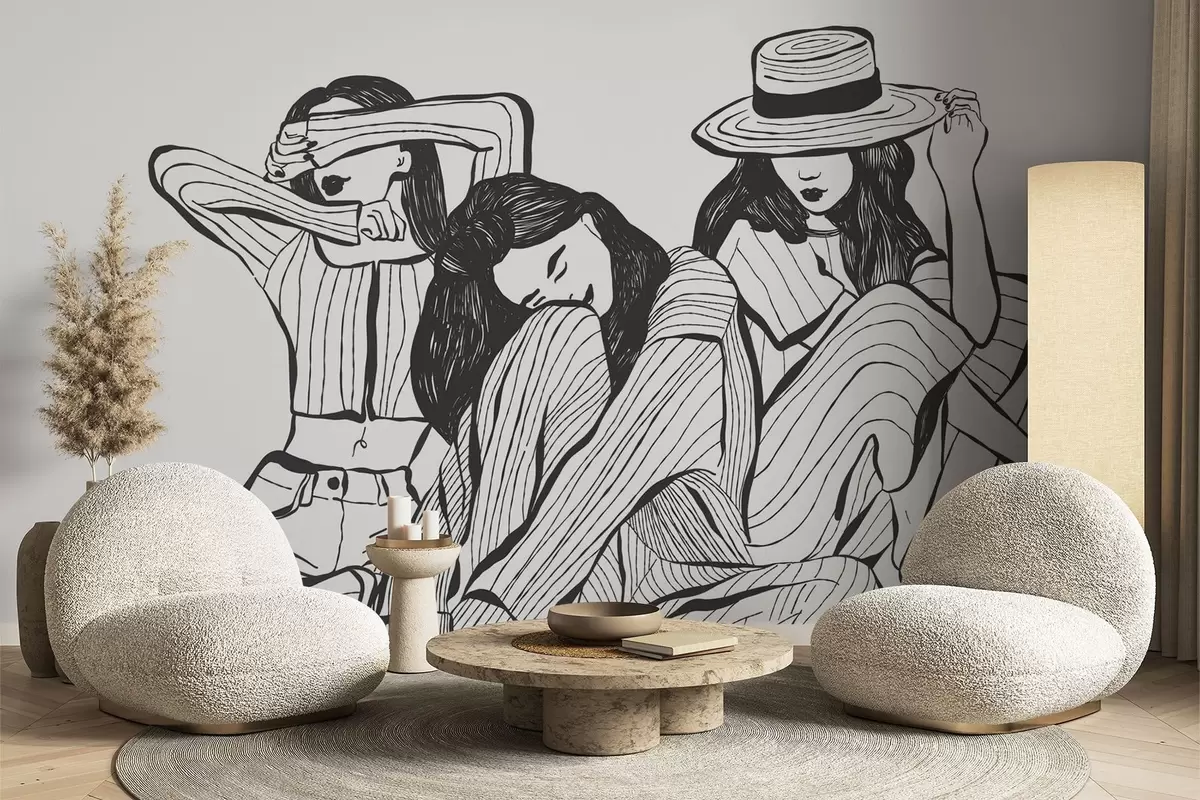 Fototapetes Meitenes w04384