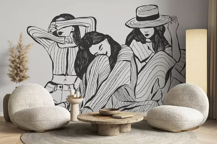 Fototapetes Meitenes w04384