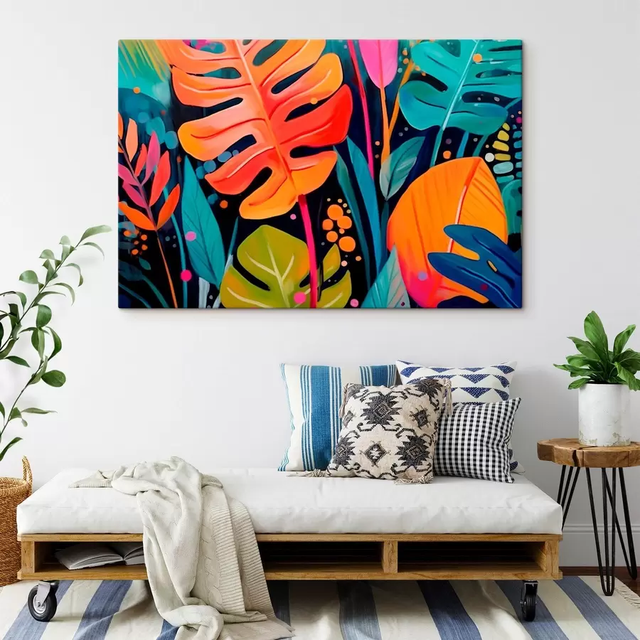 Glezna Tropu lapas s45308