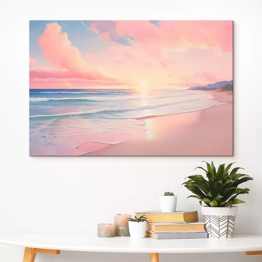 Glezna Piejūra rītausmā s45317