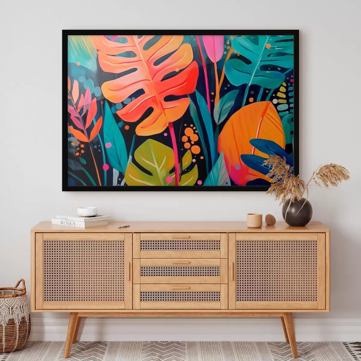 Plakāts Tropu lapas f45308