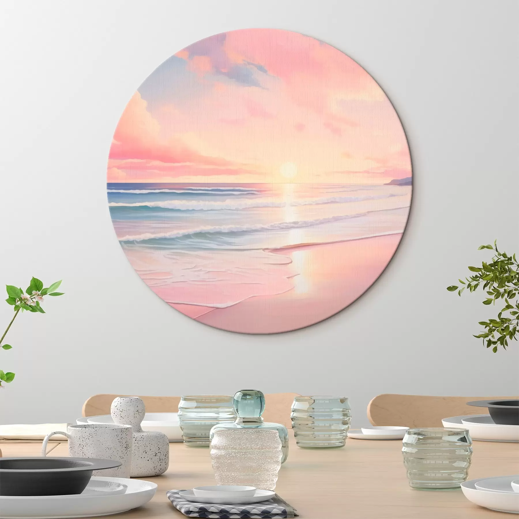 Glezna Piejūra rītausmā r45317