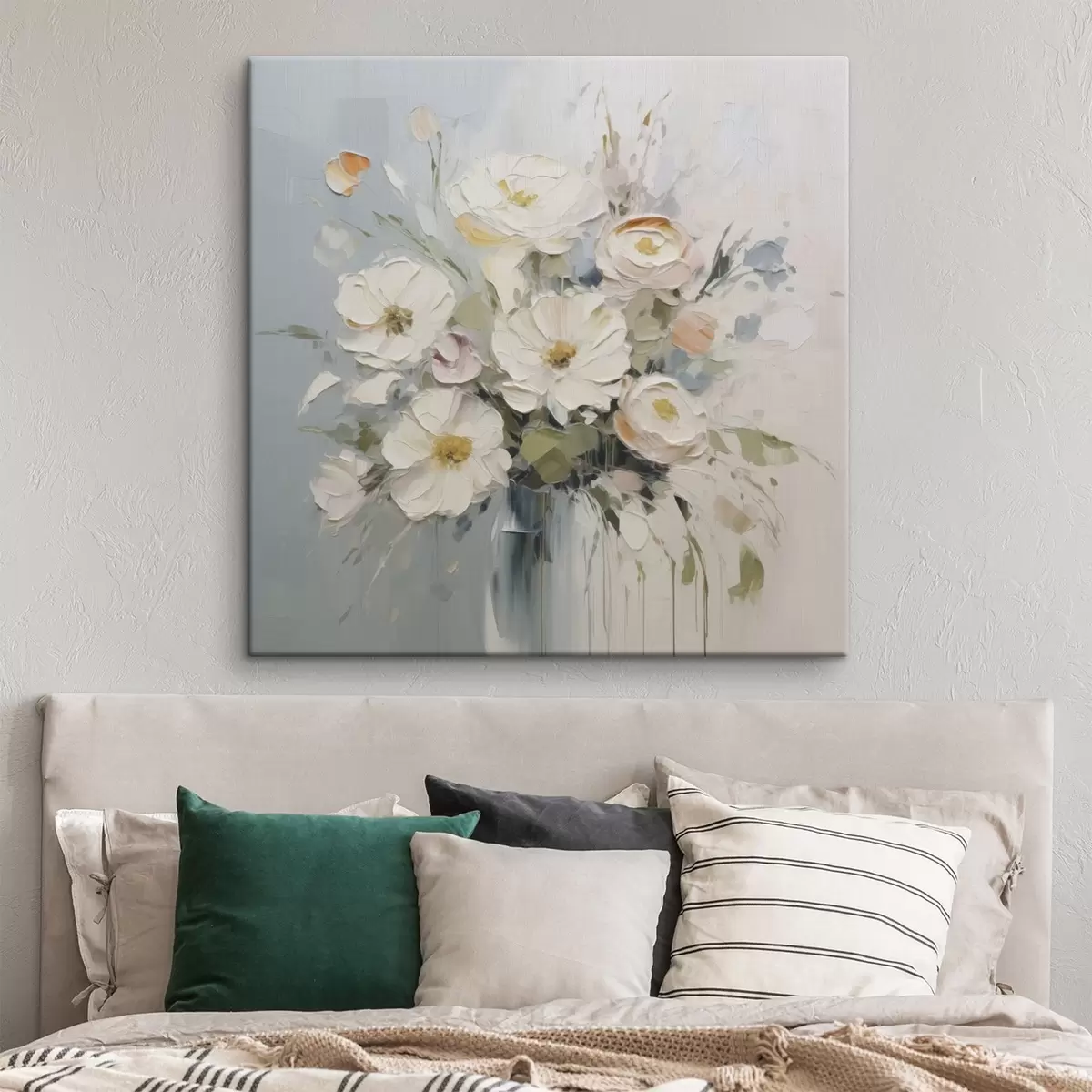 Glezna Pušķis ziedu imitācijas glezniecība s45346