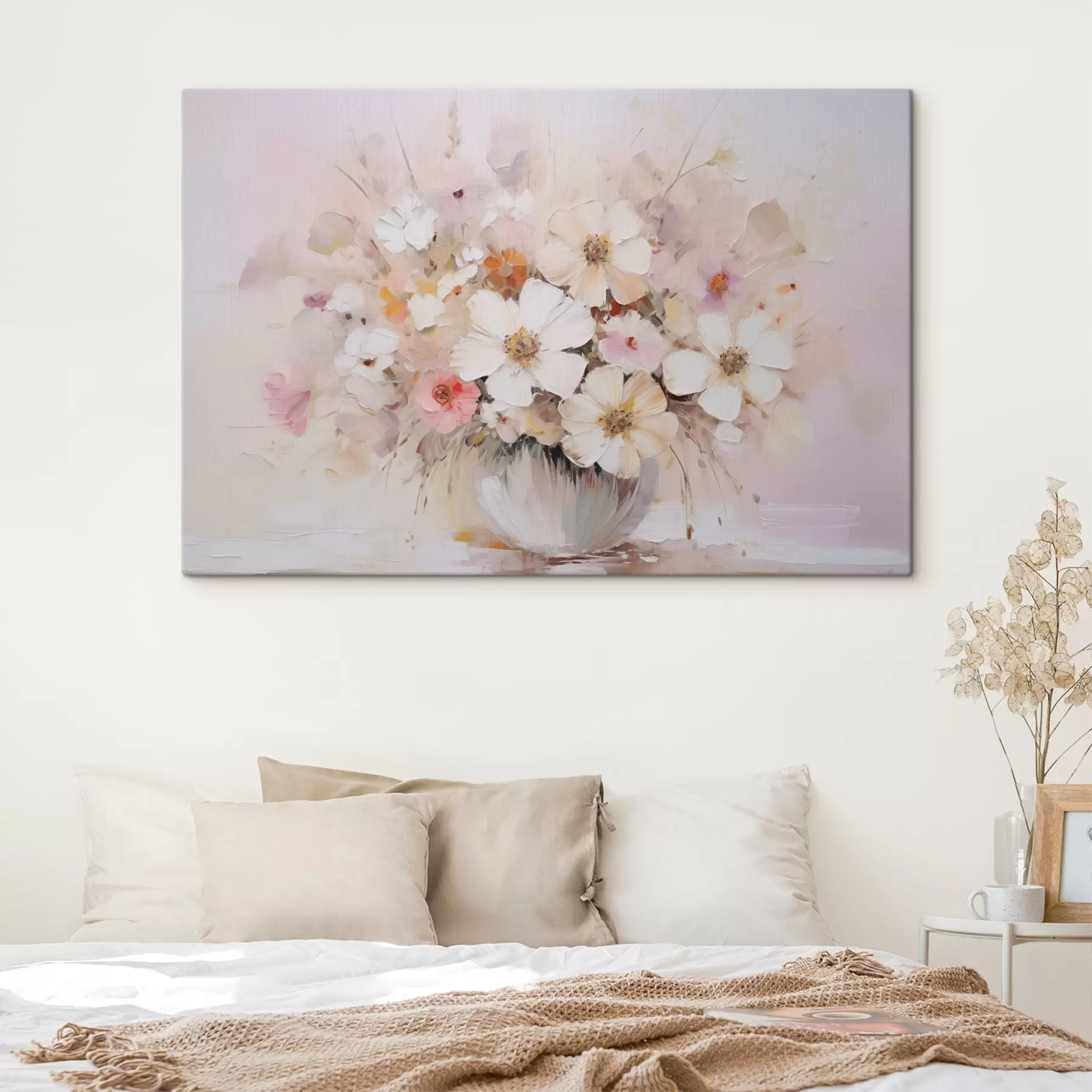 Fototapetes Delikāts pušķis glezniecības imitācija s45347