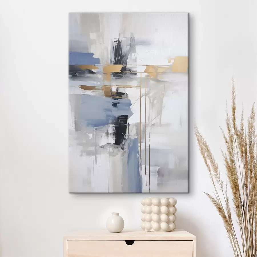Glezna Mūsdienu abstrakcija glezniecības imitācija s45349