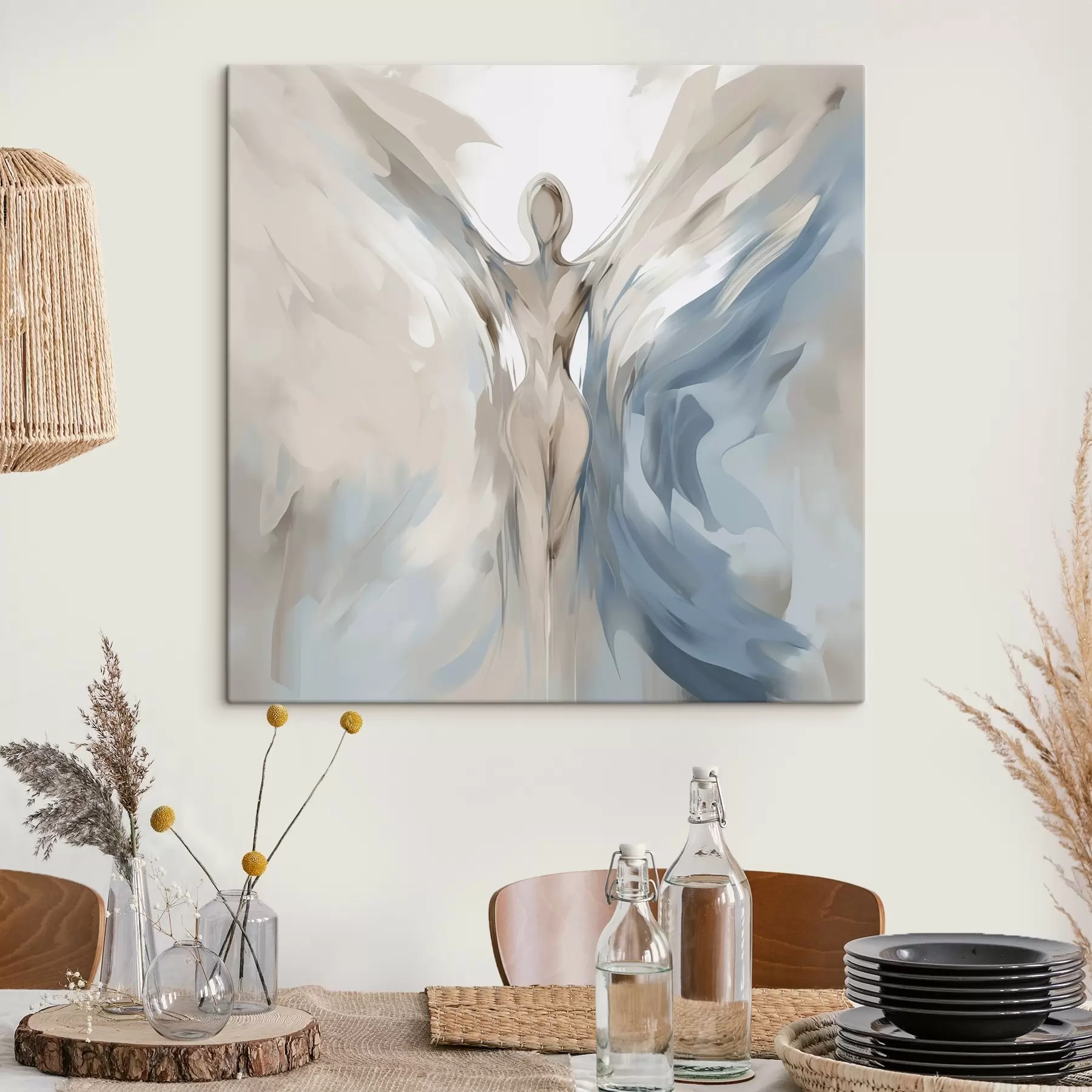 Glezna Eņģeļa imitācijas glezna s45360