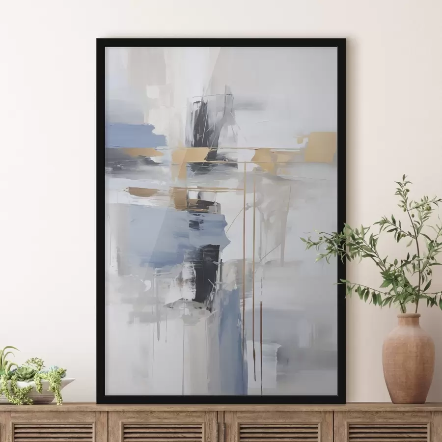 Fototapetes Mūsdienu abstrakcija glezniecības imitācija f45349