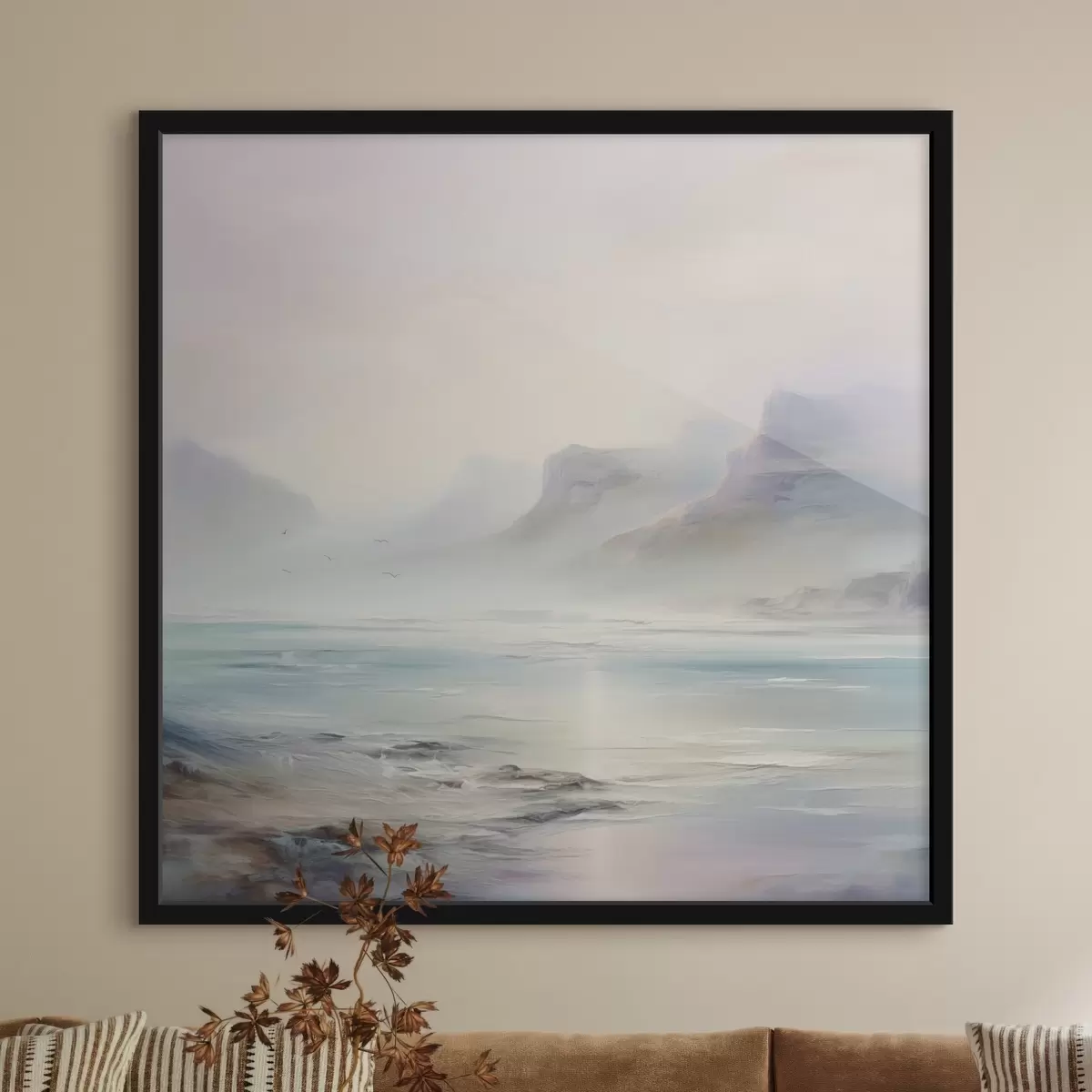 Plakāts Ezera imitācijas glezniecība f45352