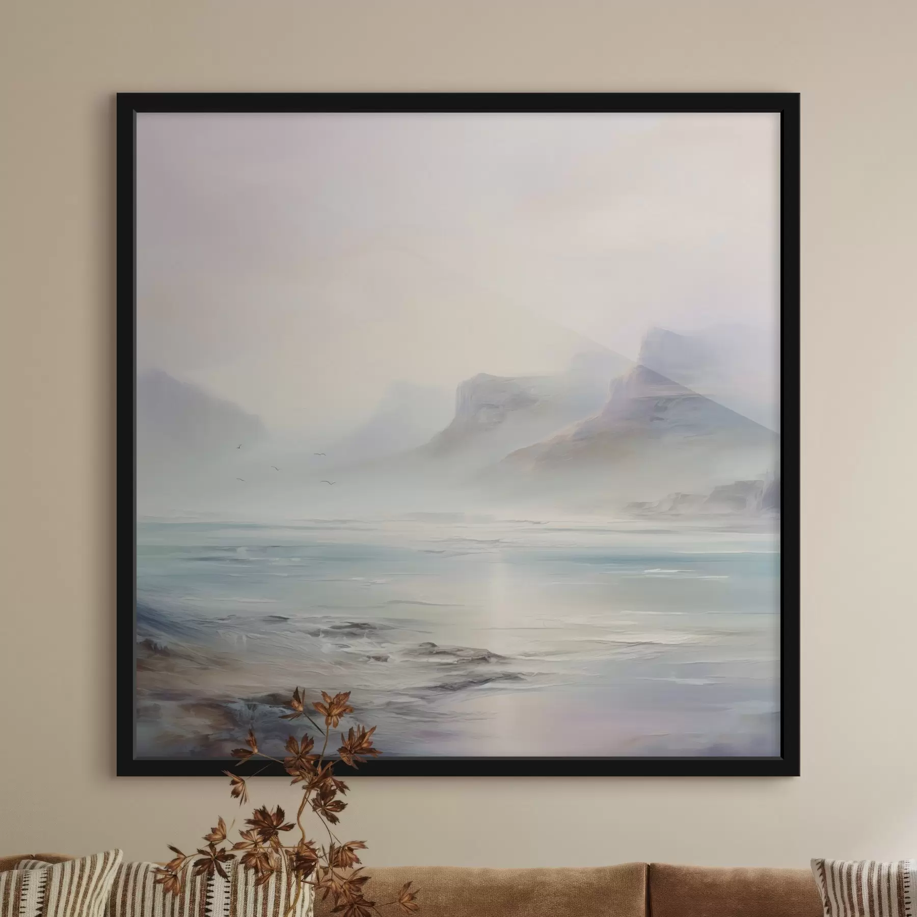 Fototapetes Ezera imitācijas glezniecība f45352