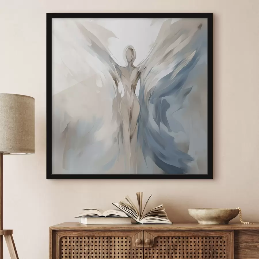 Fototapetes Eņģeļa imitācijas glezna f45360