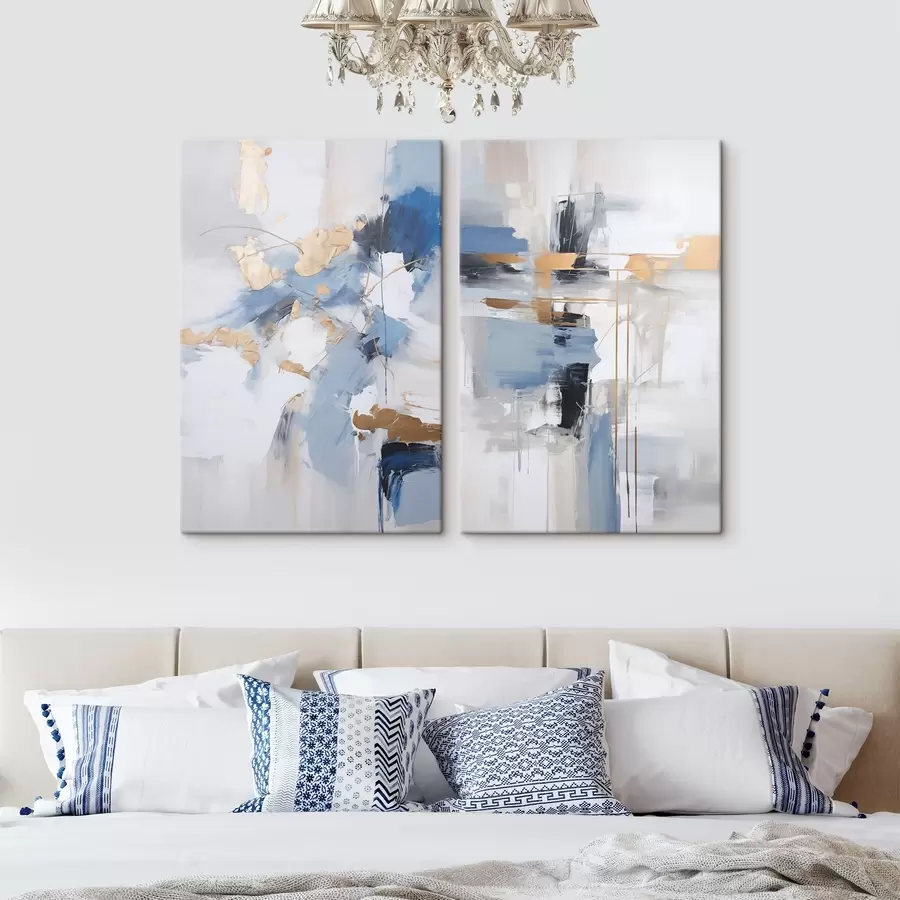 Glezna Mūsdienu abstrakcija glezniecības imitācija m00588