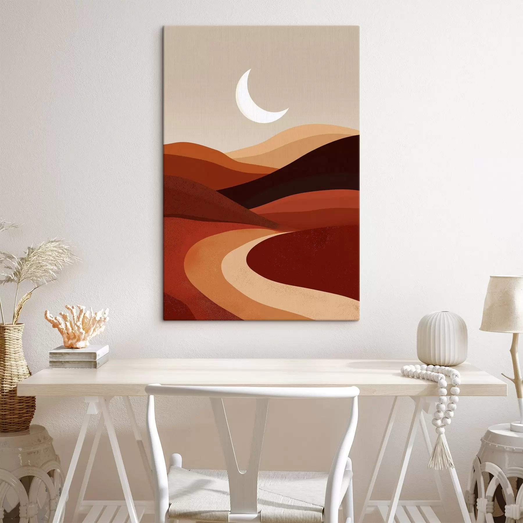 Glezna Saule un kalni s45393