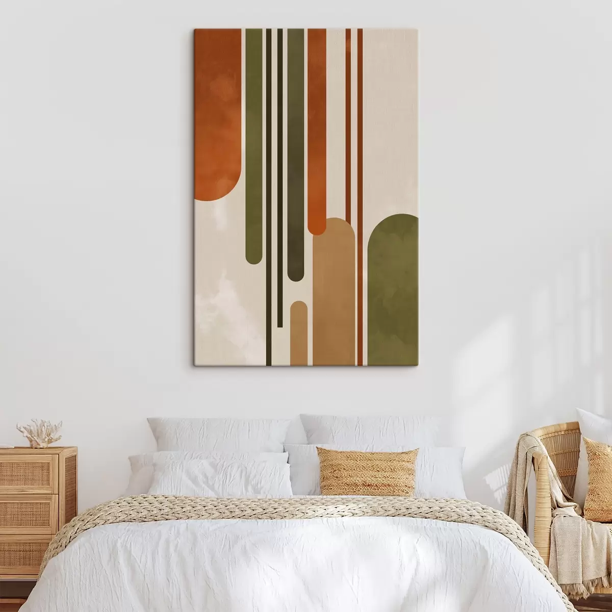 Glezna Daudzkrāsaina abstrakcija s45397