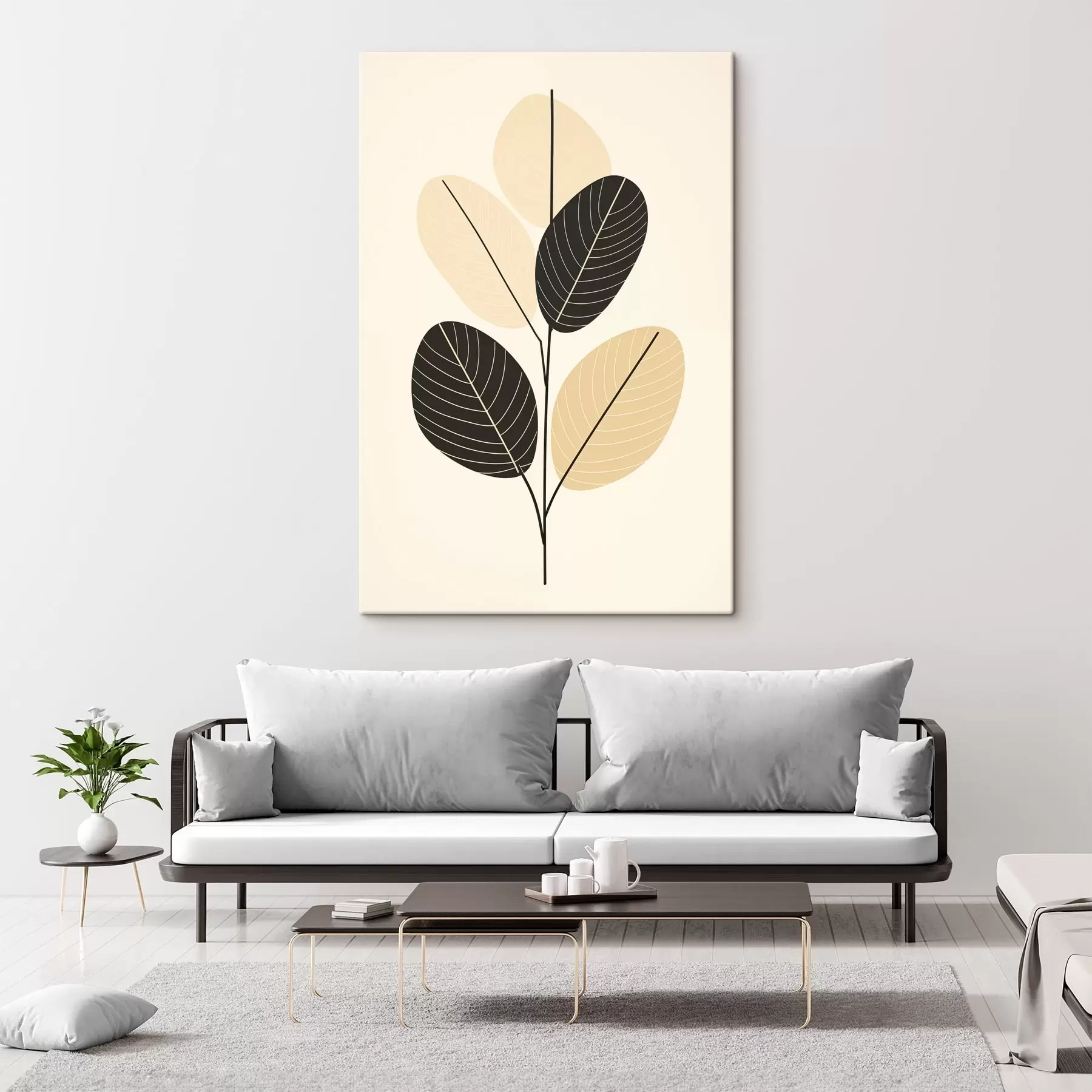 Glezna Abstrakta kompozīcija ar reljefā reljefa fonā esošām ovālām formām ar faktūru s45402