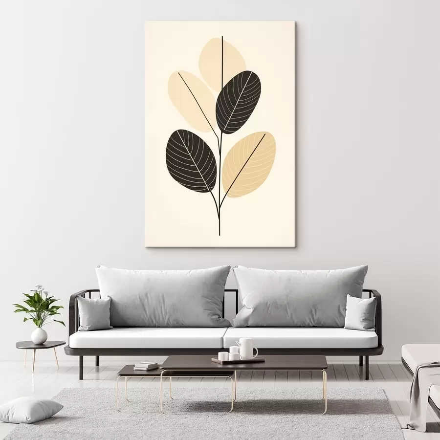 Glezna Abstrakta kompozīcija ar reljefā reljefa fonā esošām ovālām formām ar faktūru s45402