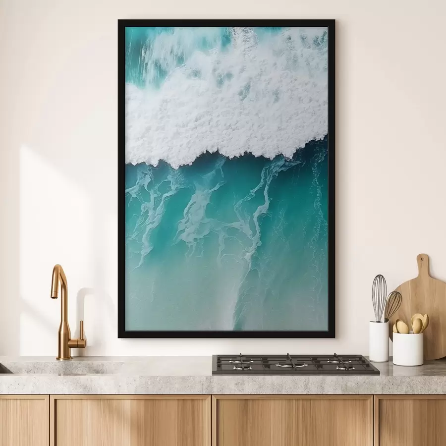 Fototapetes Okeāna vilnis f45380