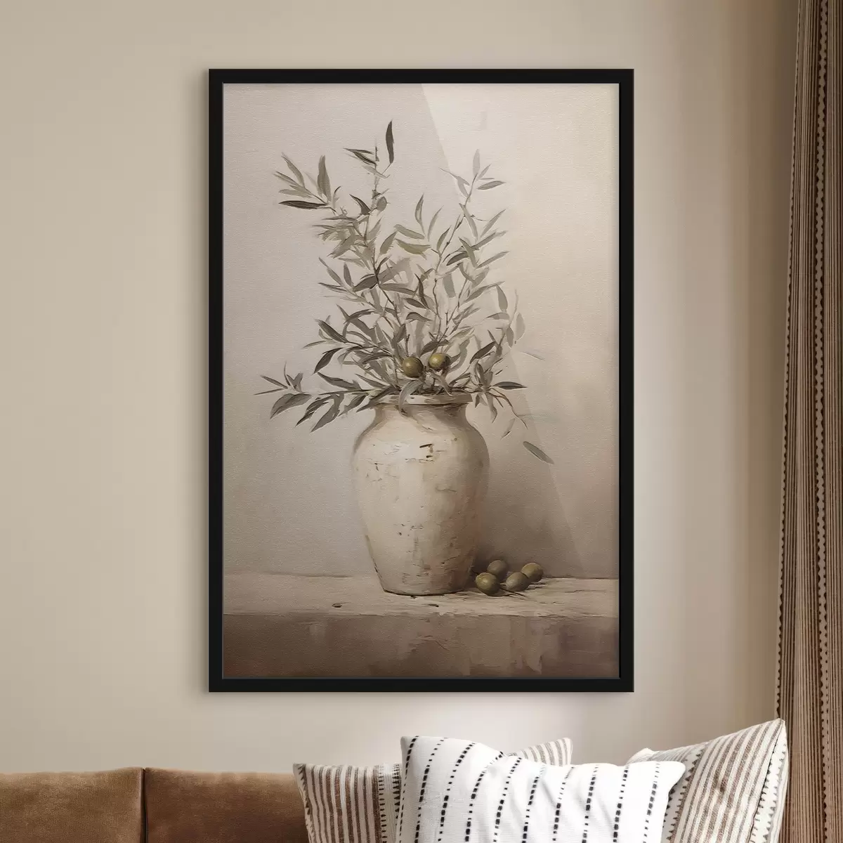 Plakāts Lapu motīvi vāzē f45382