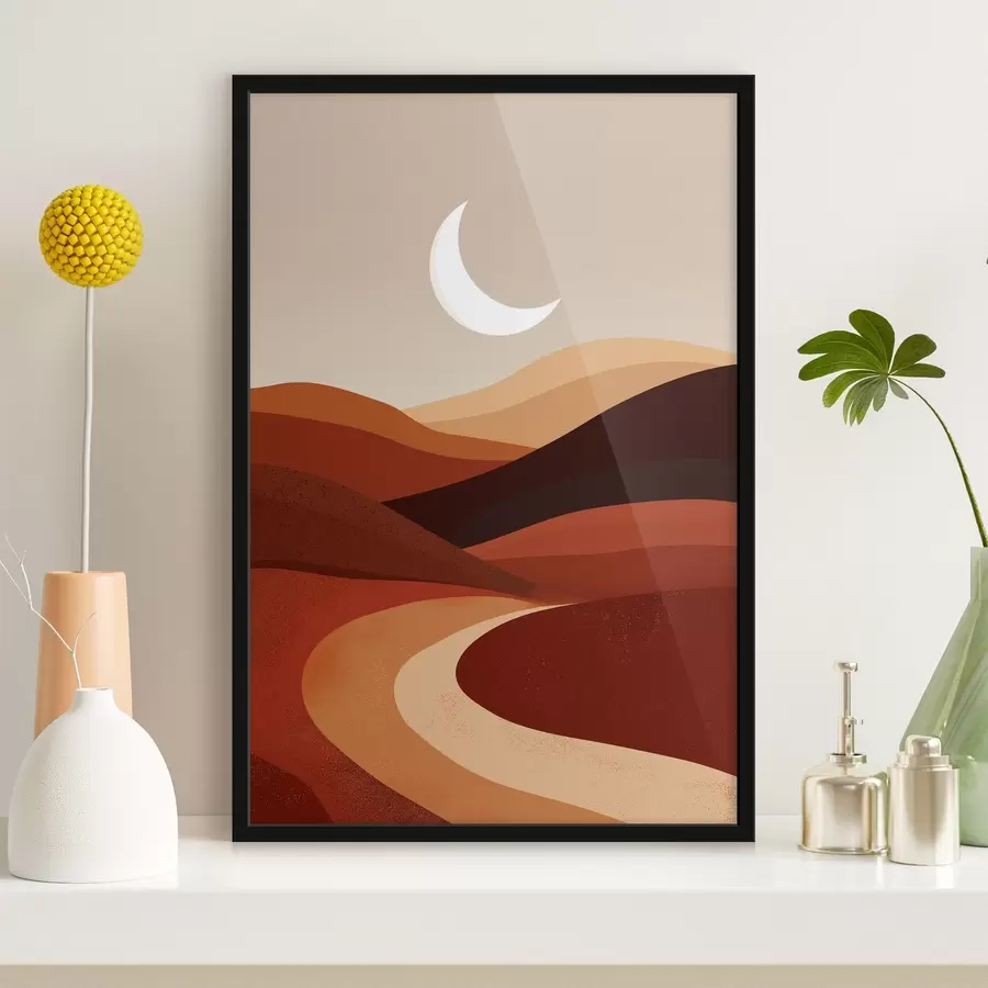 Fototapetes Saule un kalni f45393