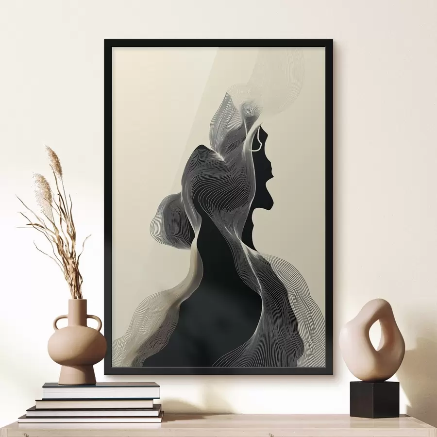 Fototapetes Līniju deja f45413