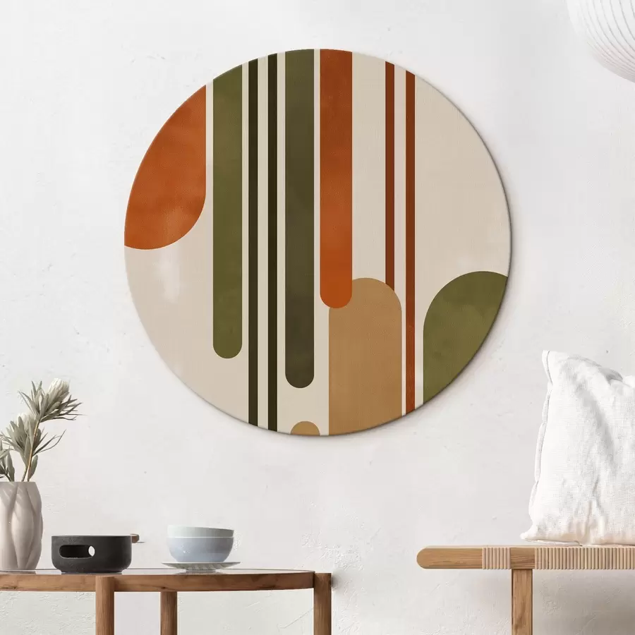 Glezna Daudzkrāsaina abstrakcija r45397