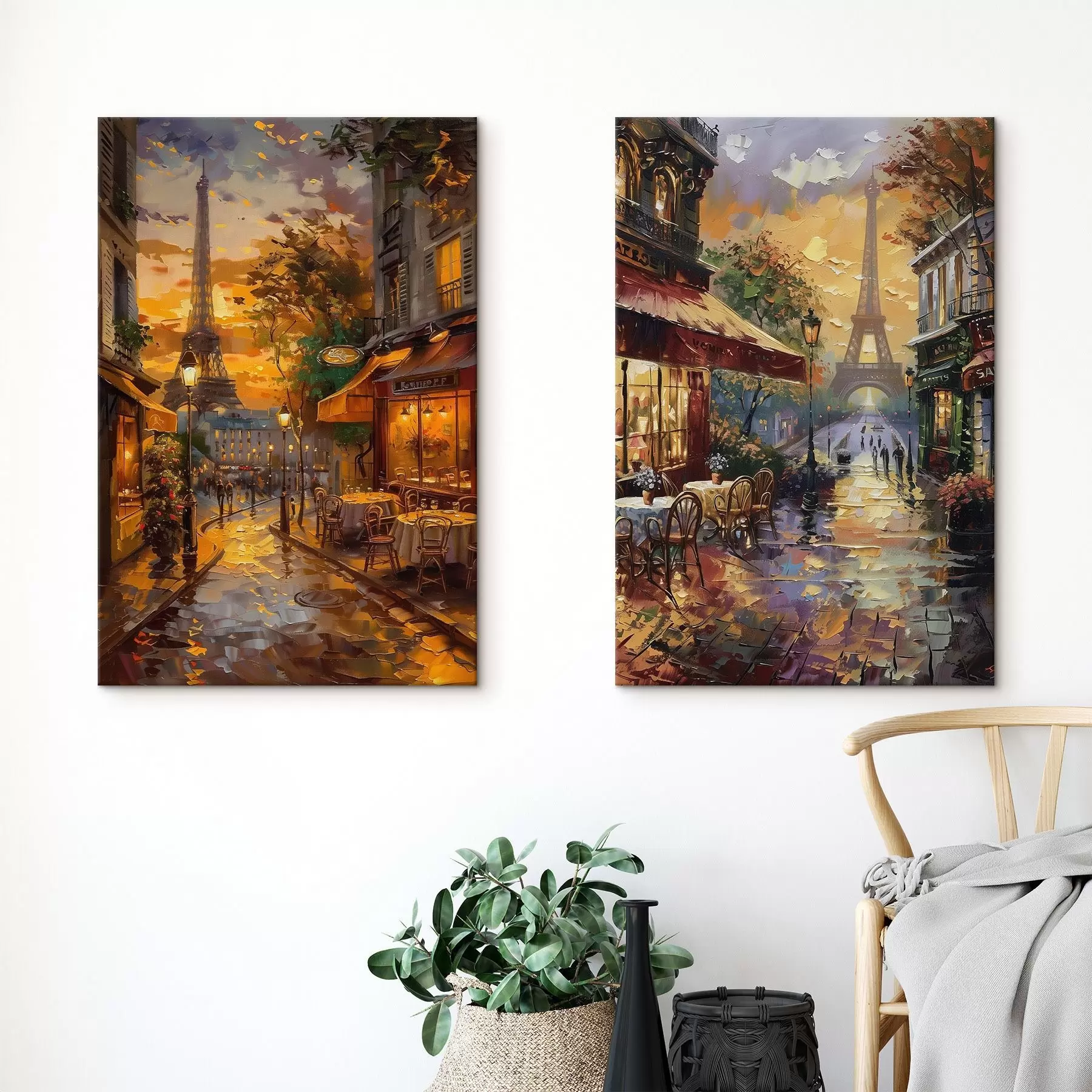 Glezna Parīzes ielas m00617