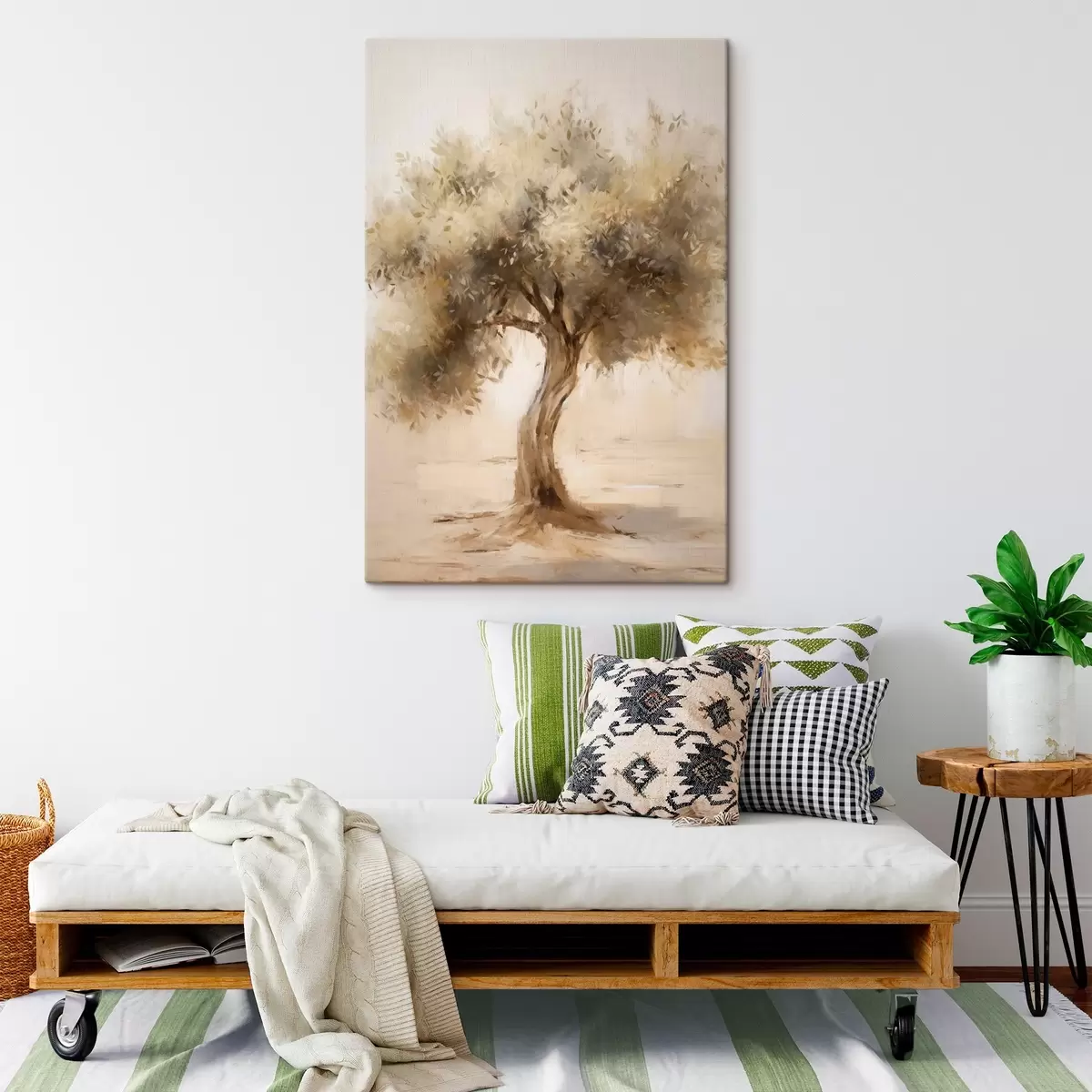 Glezna Olīvkoks s45431