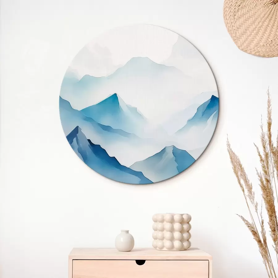 Glezna Kalni miglā r45424