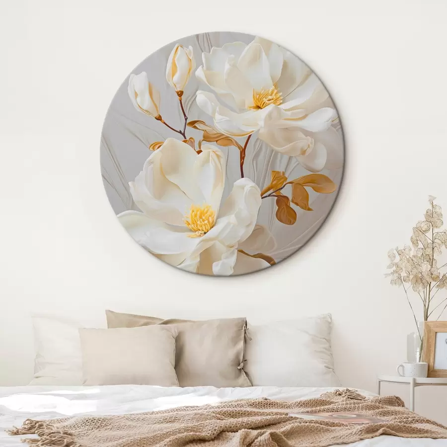 Glezna Smalki abstrakti ziedi r45446