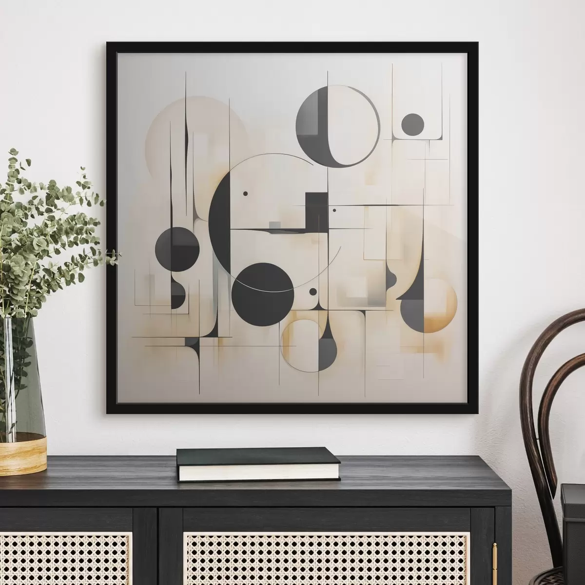 Plakāts Ģeometriskā abstrakcija f45376