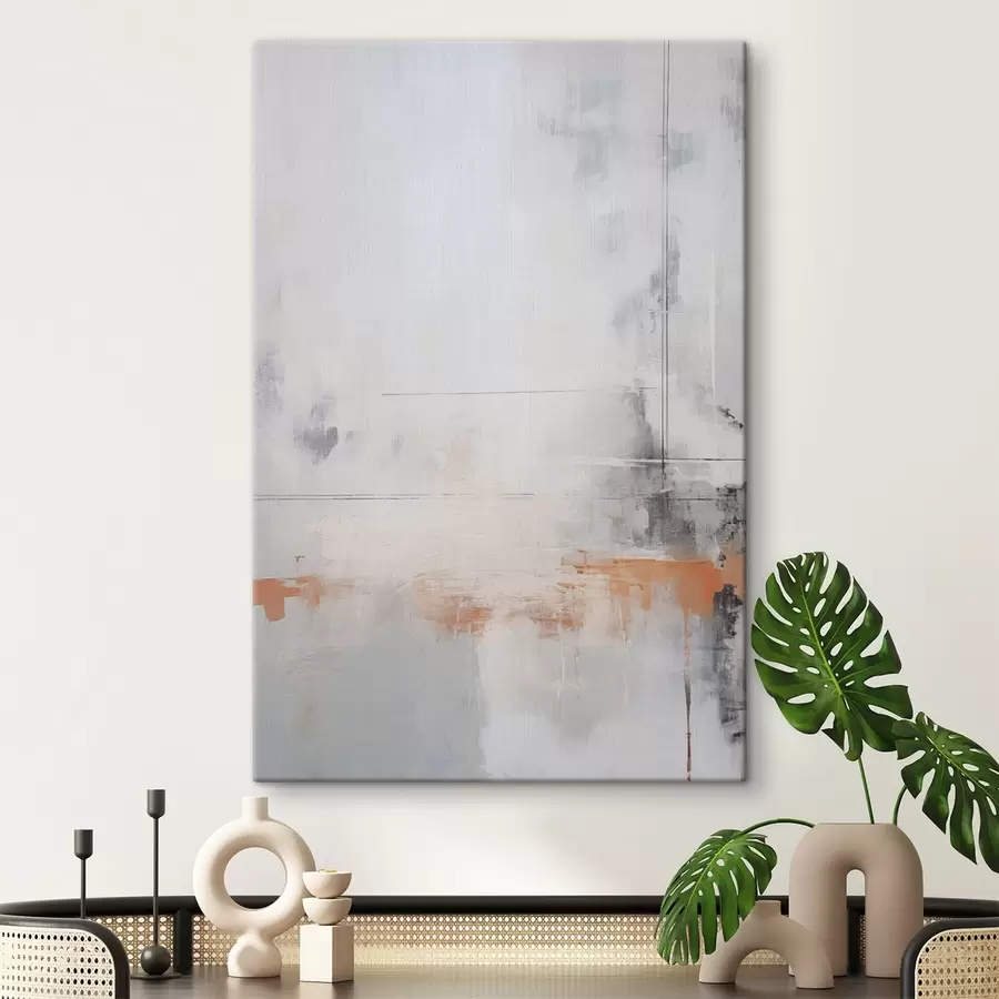 Glezna Mūsdienīga abstrakcija ar nolietotas tekstūras imitāciju s45451