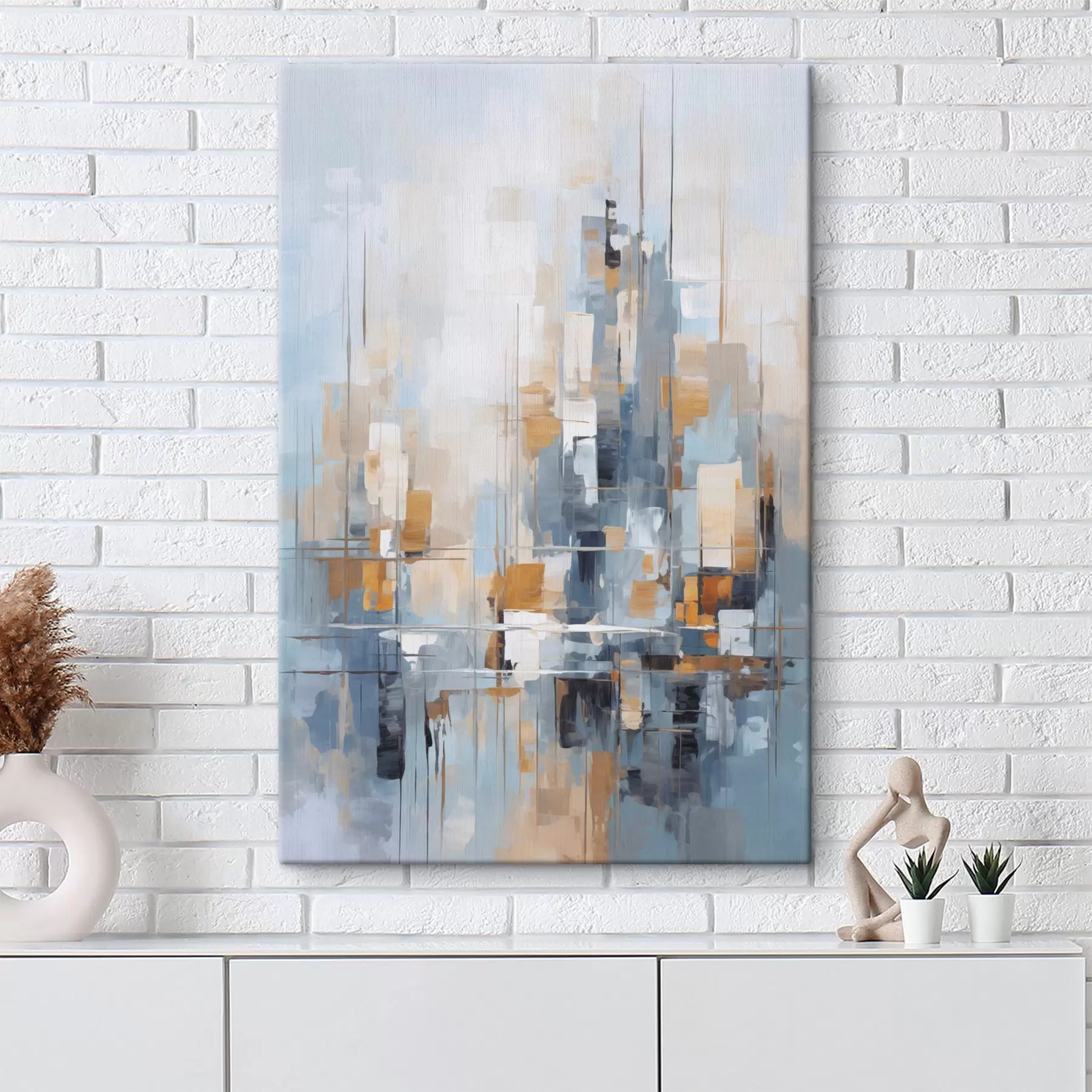 Glezna Otas triepienu imitācija abstrakcija s45455