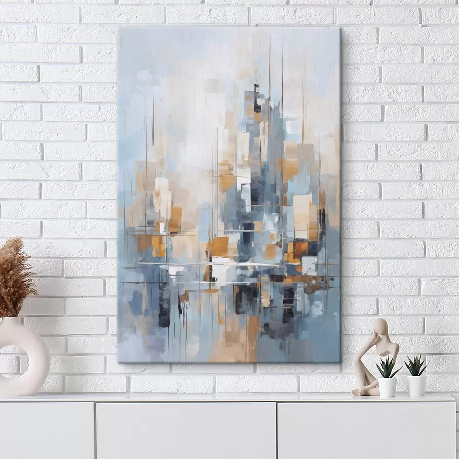 Glezna Otas triepienu imitācija abstrakcija s45455