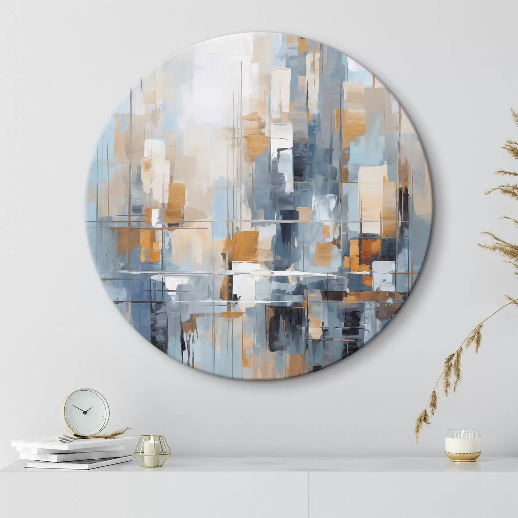 Glezna Otas triepienu imitācija abstrakcija r45455