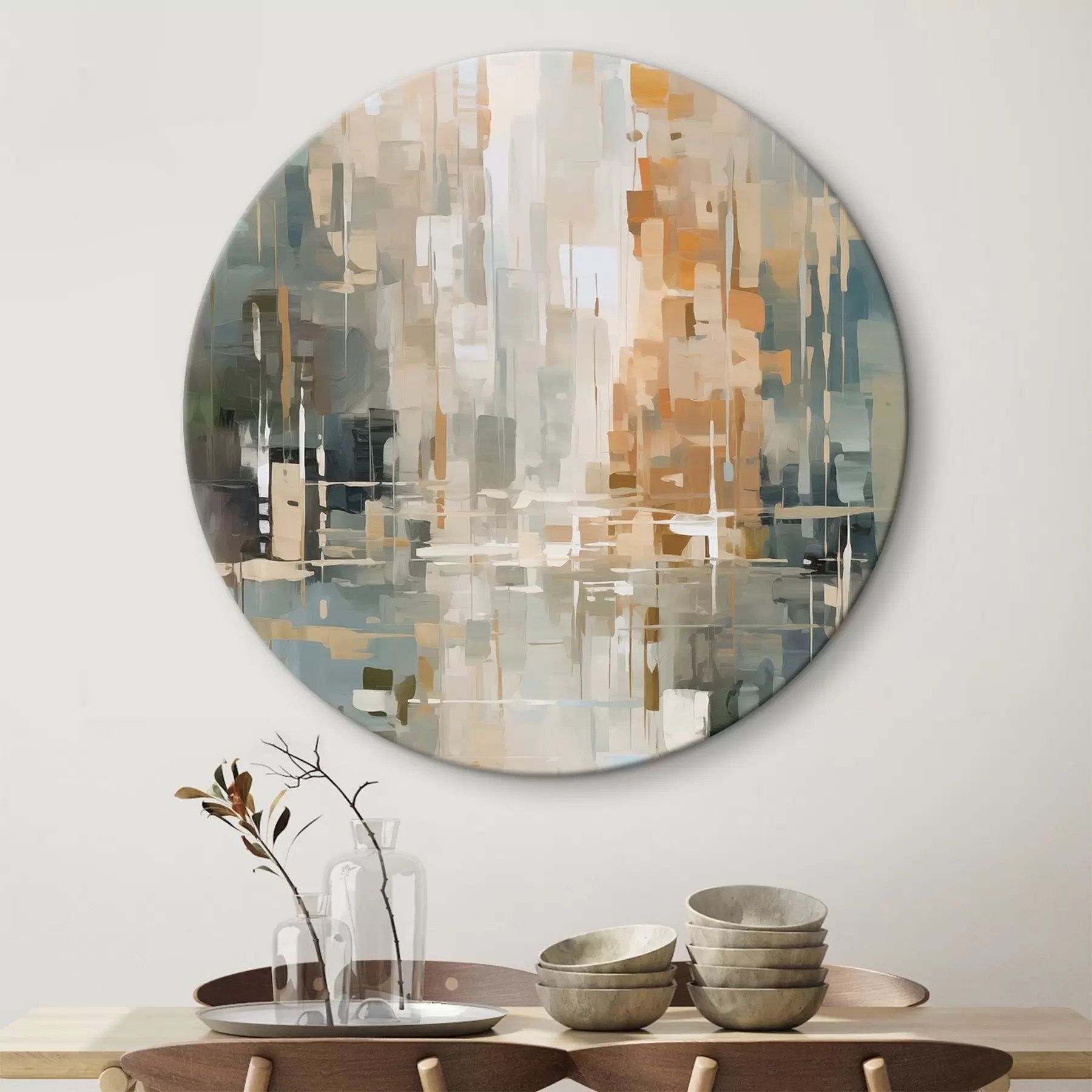 Glezna Glezniecības abstrakcijas imitācija r45456