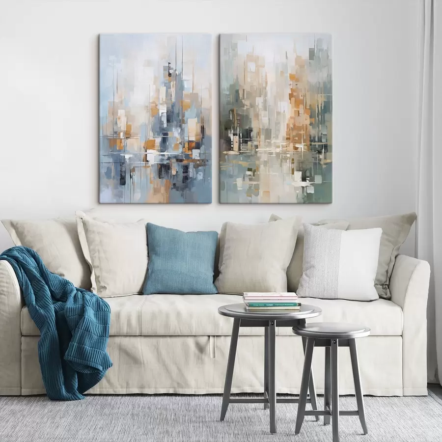 Glezna Glezniecības abstrakcijas imitācija m00625