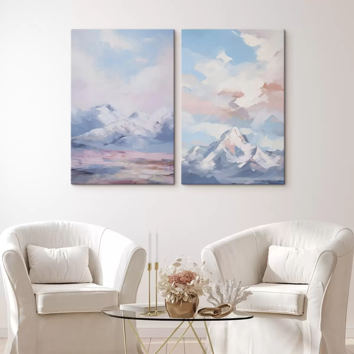 Glezna Kalnu imitācijas glezniecība m00626