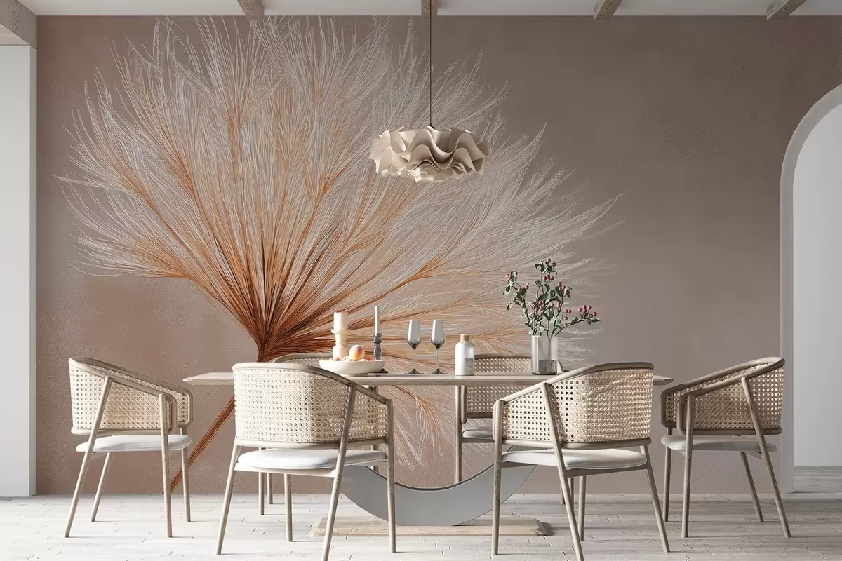 Fototapetes Pastelis ziedu w04422