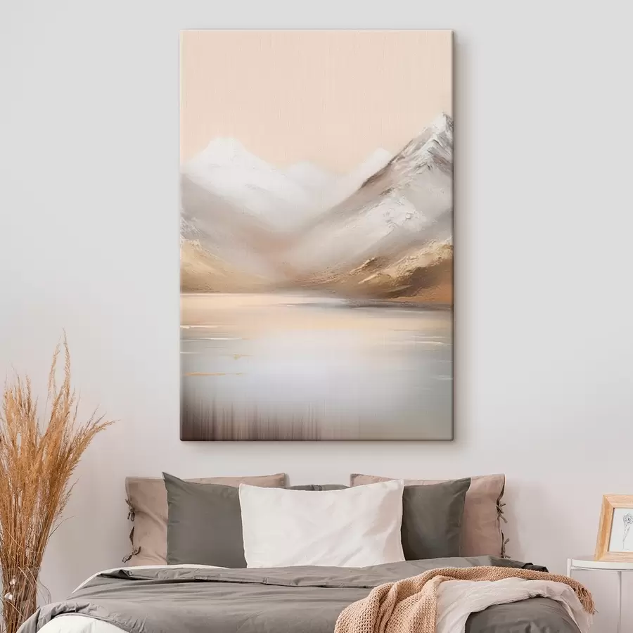 Glezna Kalnu ezers rītausmā s45465