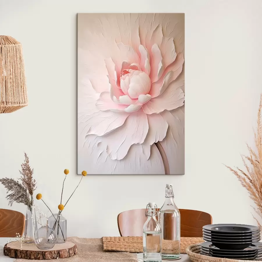 Glezna Liela rozā peonija s45470