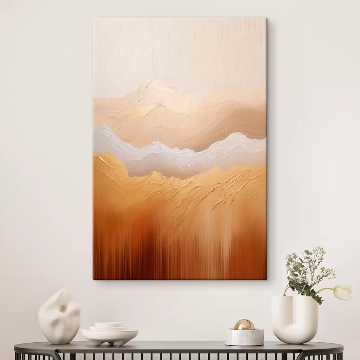 Glezna Abstraktie smilšu kalni s45473
